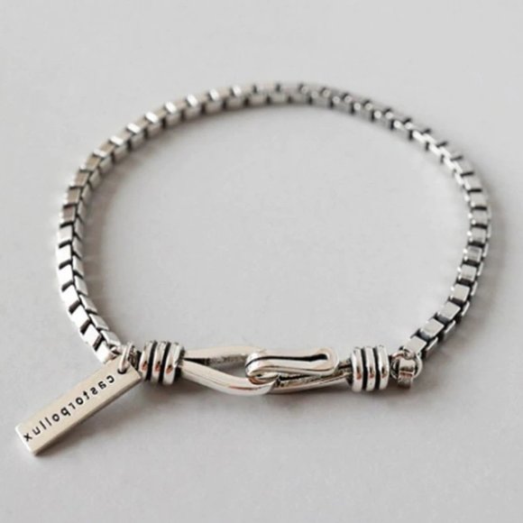 Jewelry - *NEW 925 Sterling Silver Vintage Chain Bracelet